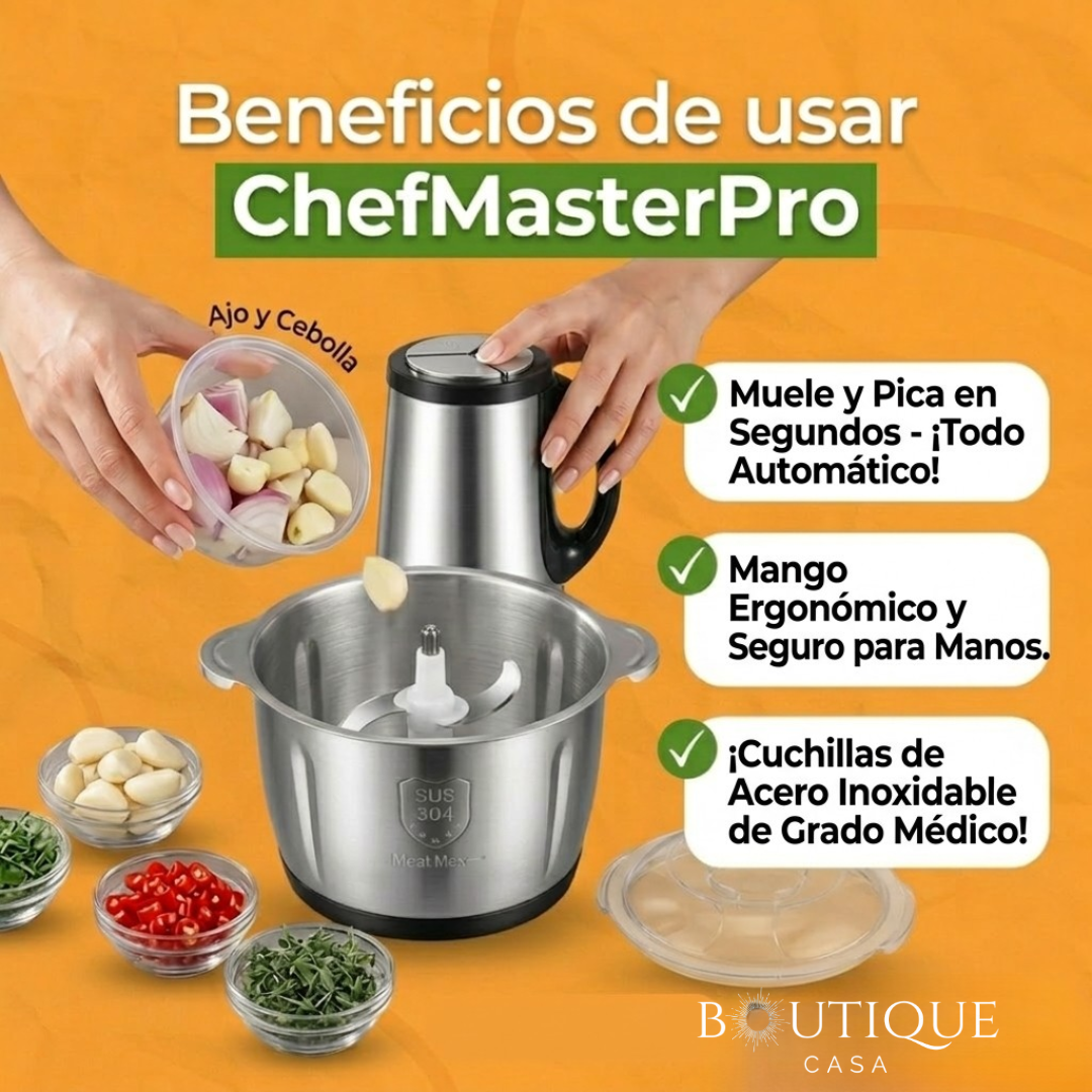 Procesador Eléctrico Multifunción | ChefMasterPro™