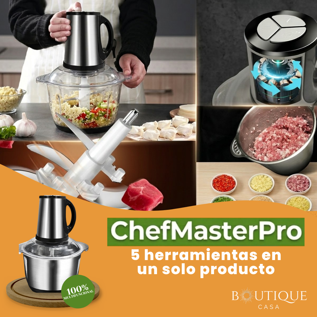 Procesador Eléctrico Multifunción | ChefMasterPro™