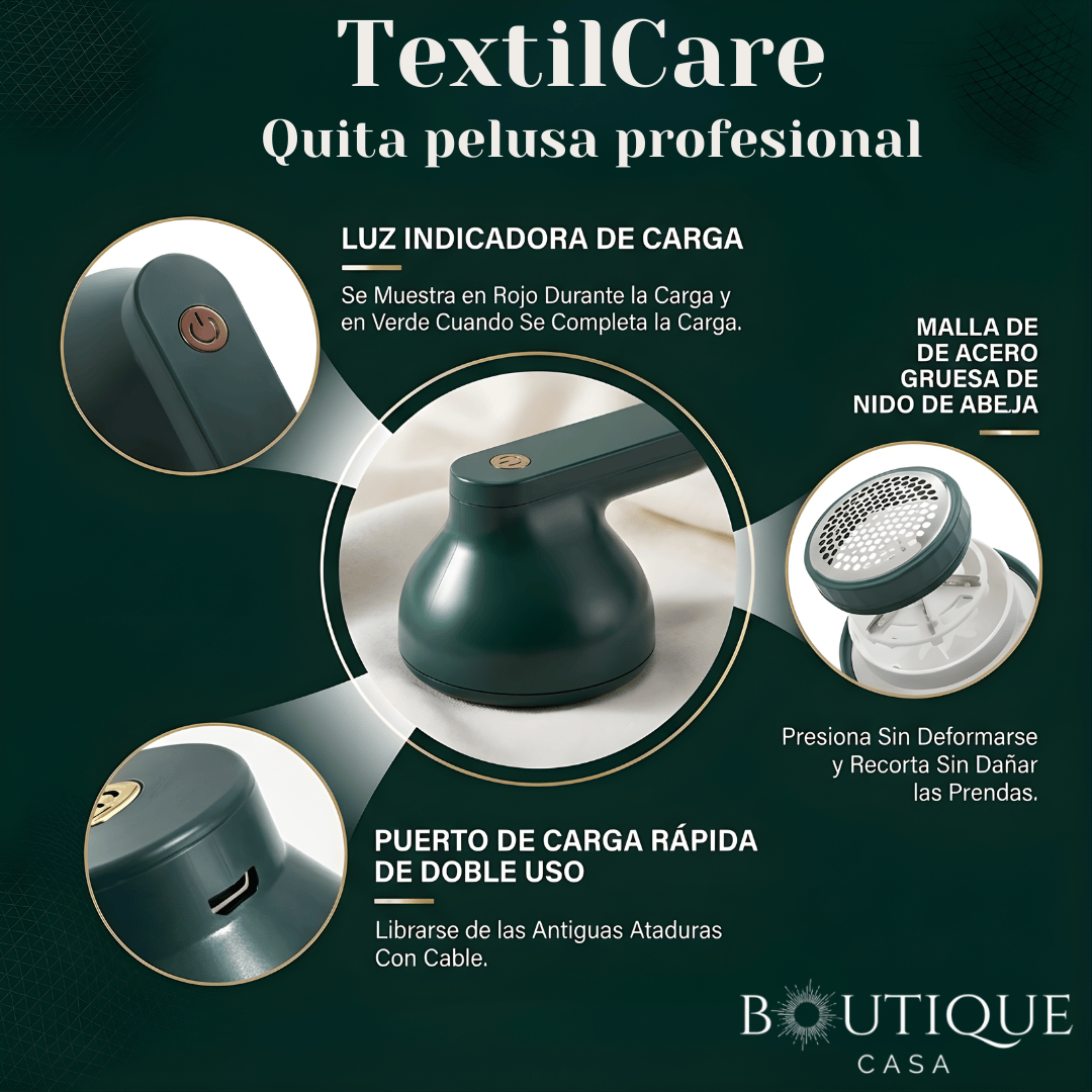Removedor de pelusa eléctrico | TextilCare™