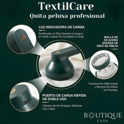 Removedor de pelusa eléctrico | TextilCare™