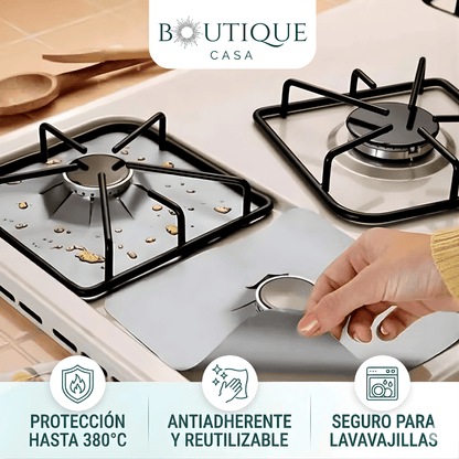 Protectores de Estufa Set de 4 |  EstuFácil™