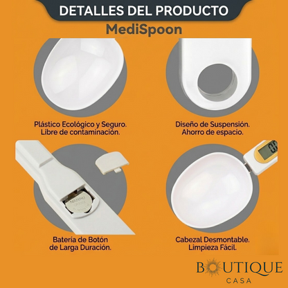 Cuchara medidora digital de precisión | MediSpoon™