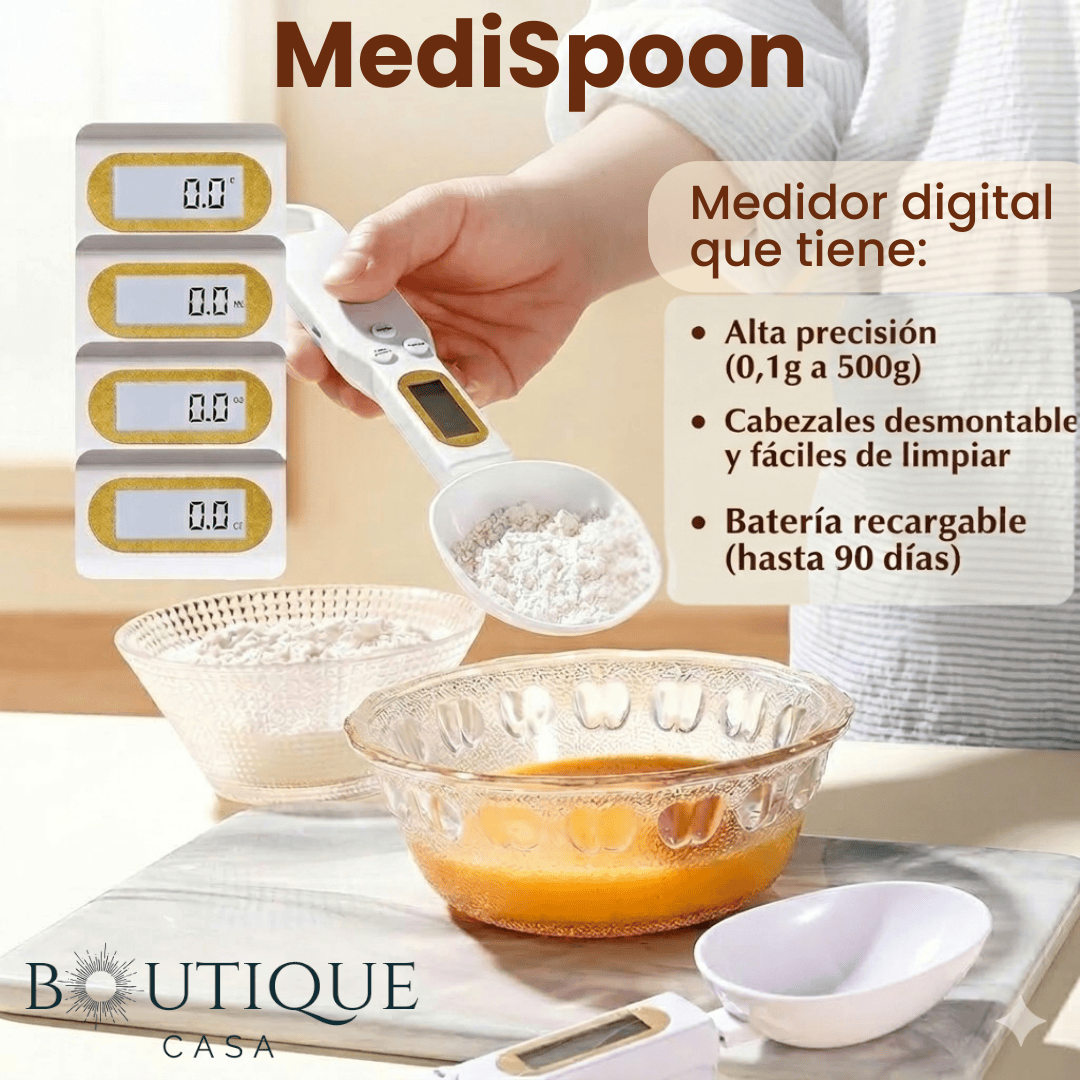 Cuchara medidora digital de precisión | MediSpoon™
