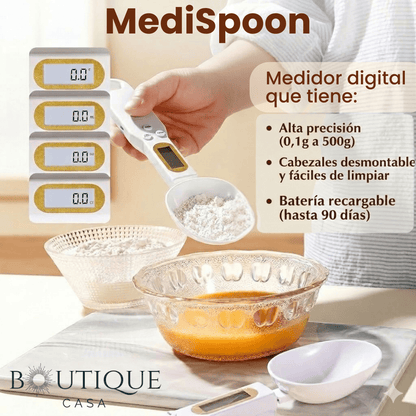 Cuchara medidora digital de precisión | MediSpoon™
