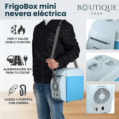 Mini nevera portátil eléctrica FrigoBox™