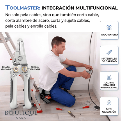 Pinza Pelacables profesional | ToolMaster™