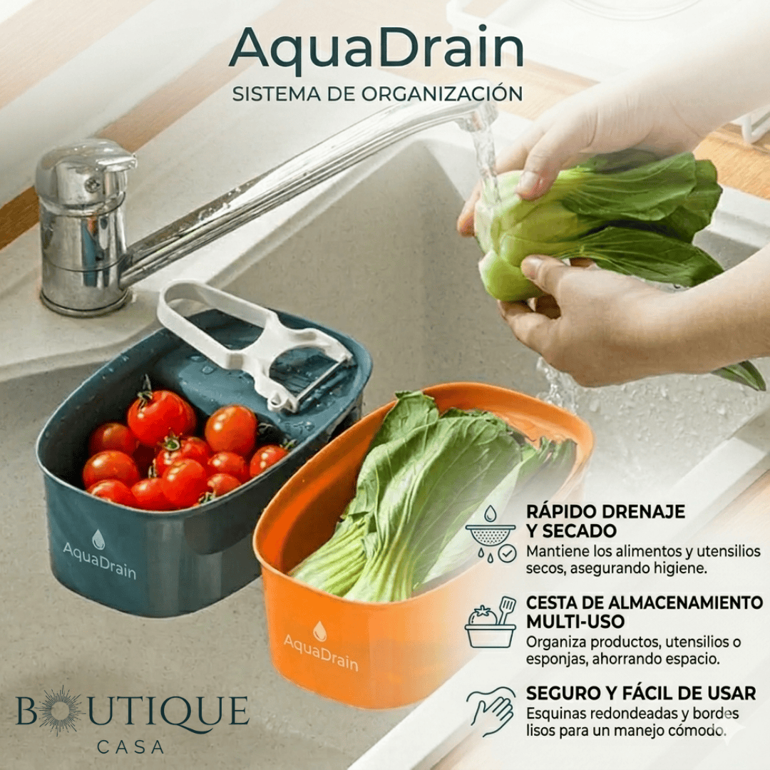 Colador para Lavaplatos | AquaDrain™
