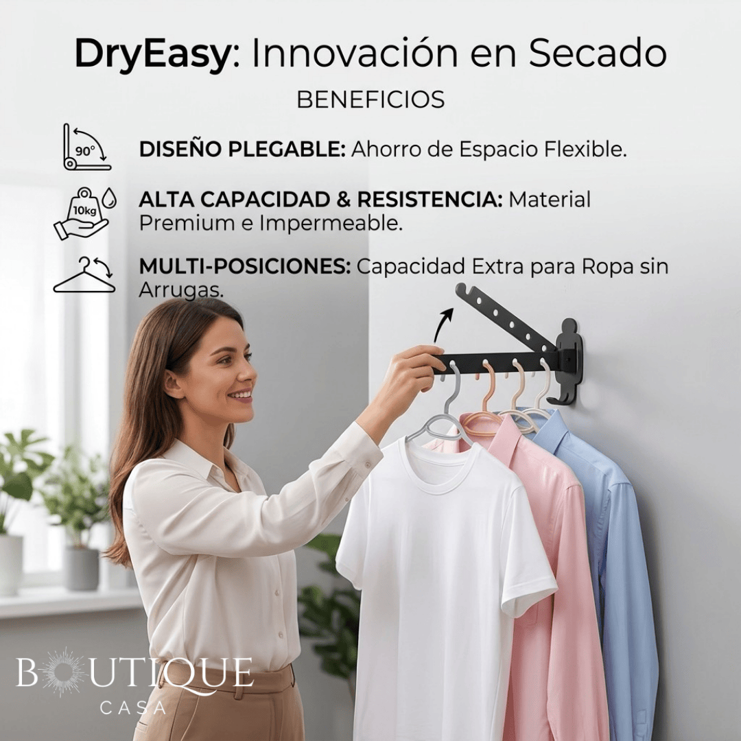 Tendedero de pared plegable | DryEasy™
