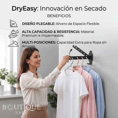 Tendedero de pared plegable | DryEasy™