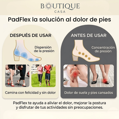 Set de 2 almohadillas para el antepié | PadFlex™