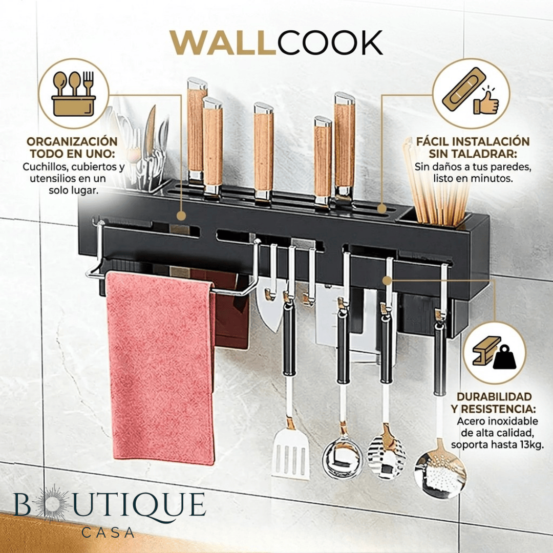 Organizador de Cocina de Pared | WallCook™