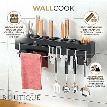 Organizador de Cocina de Pared | WallCook™
