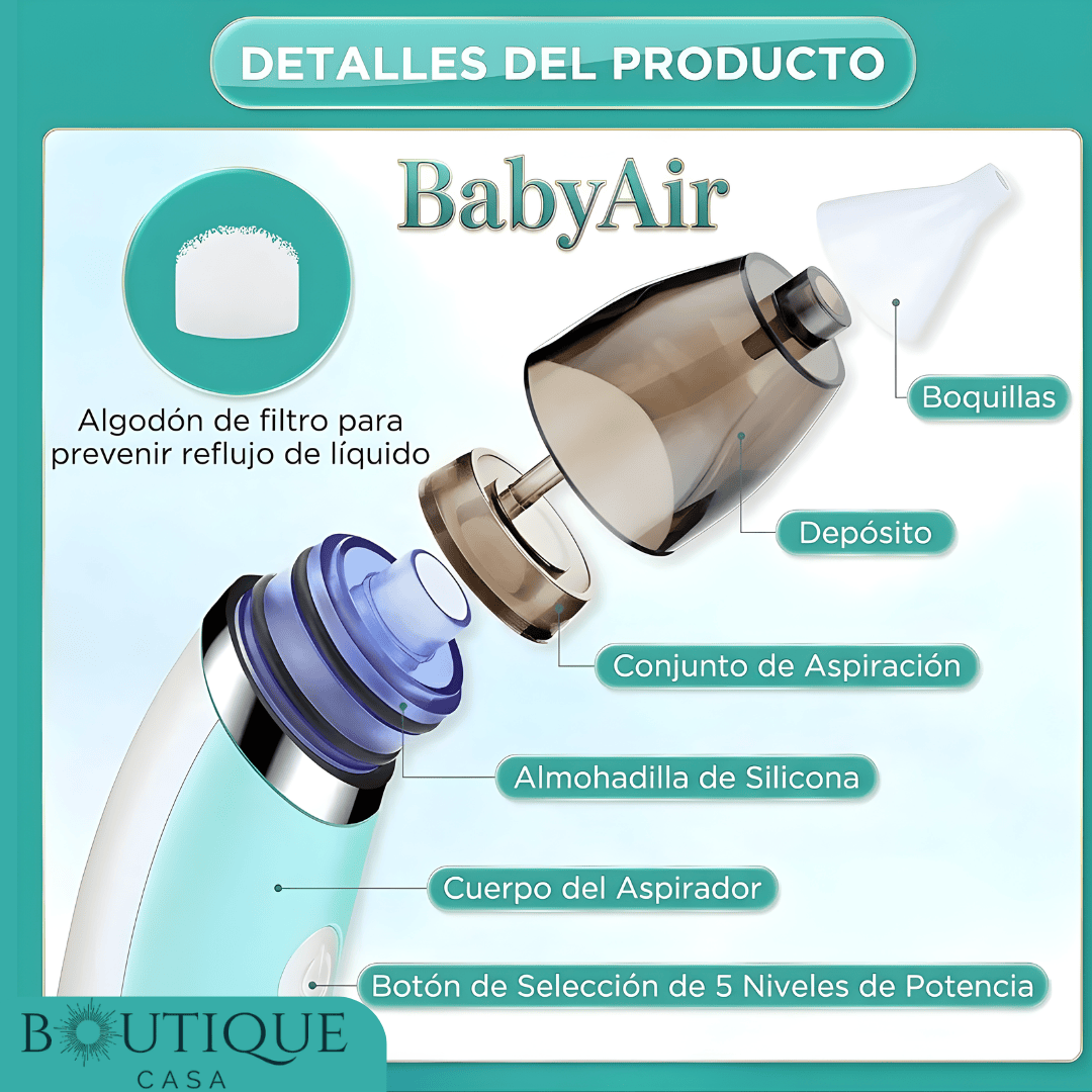 Aspirador Nasal Infantil | BabyAir™