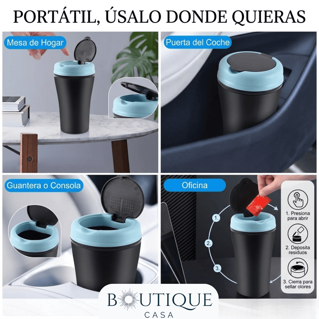 Mini Papelera para Auto | CleanRide™