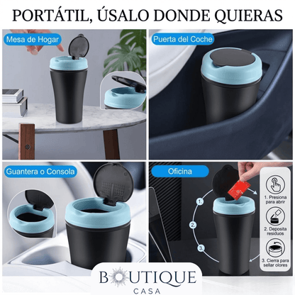 Mini Papelera para Auto | CleanRide™