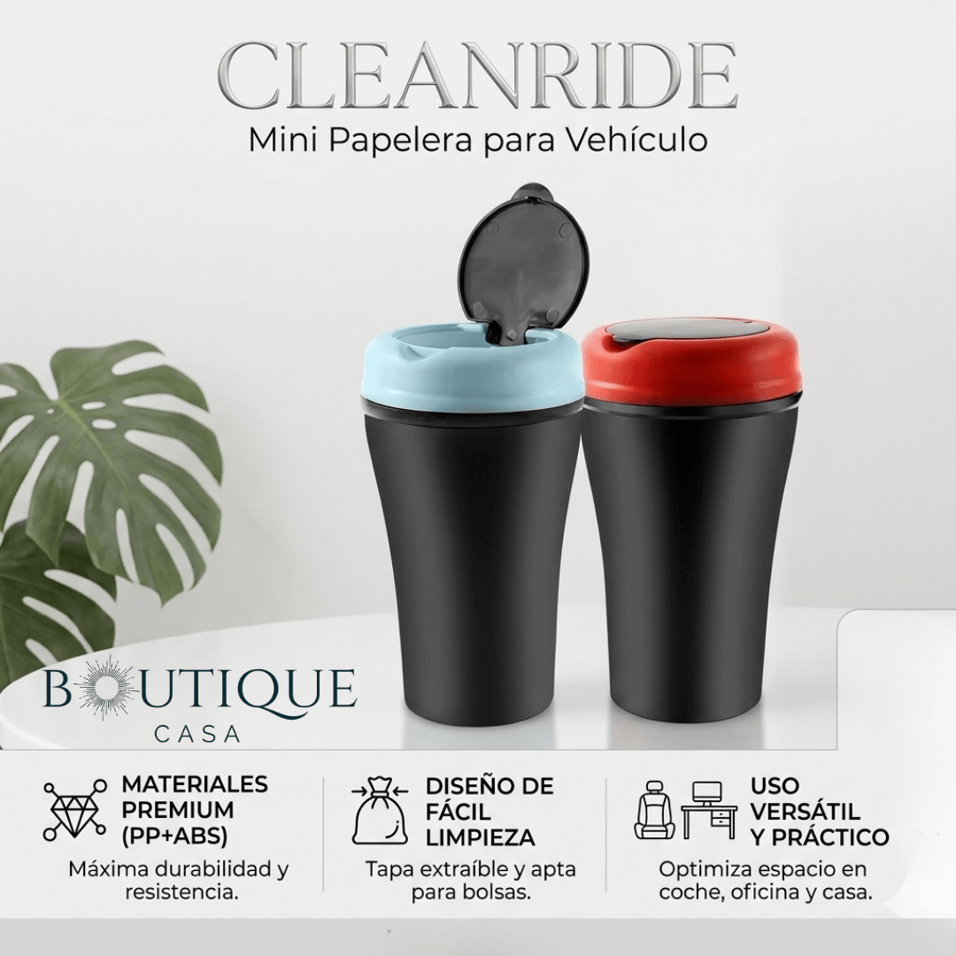 Mini Papelera para Auto | CleanRide™