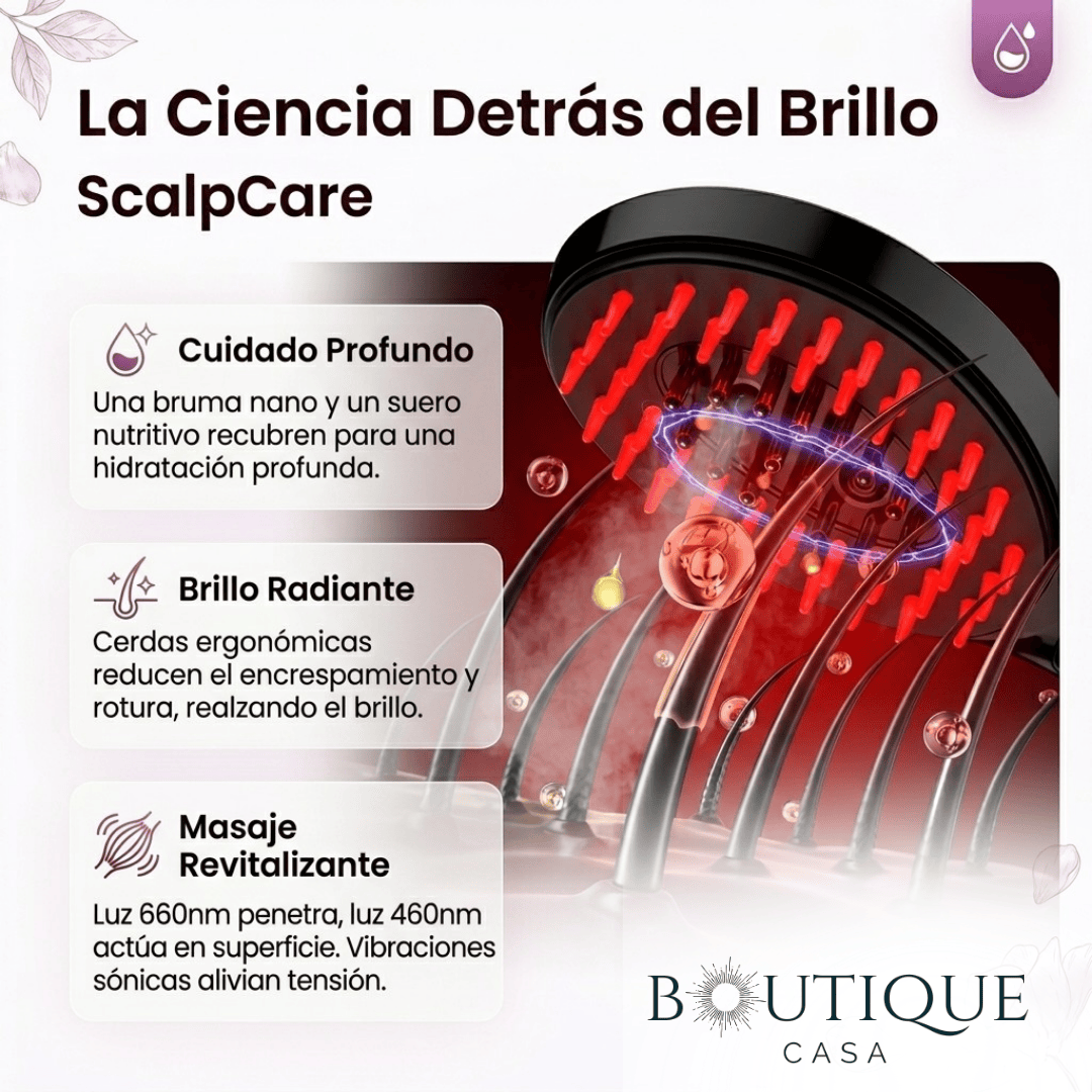 Cepillo Masajeador Capilar 4 en 1 | ScalpCare™