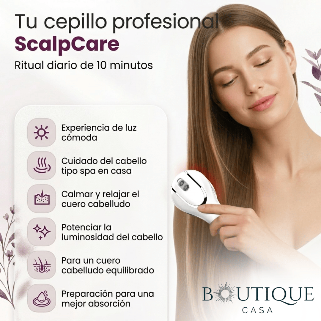 Cepillo Masajeador Capilar 4 en 1 | ScalpCare™