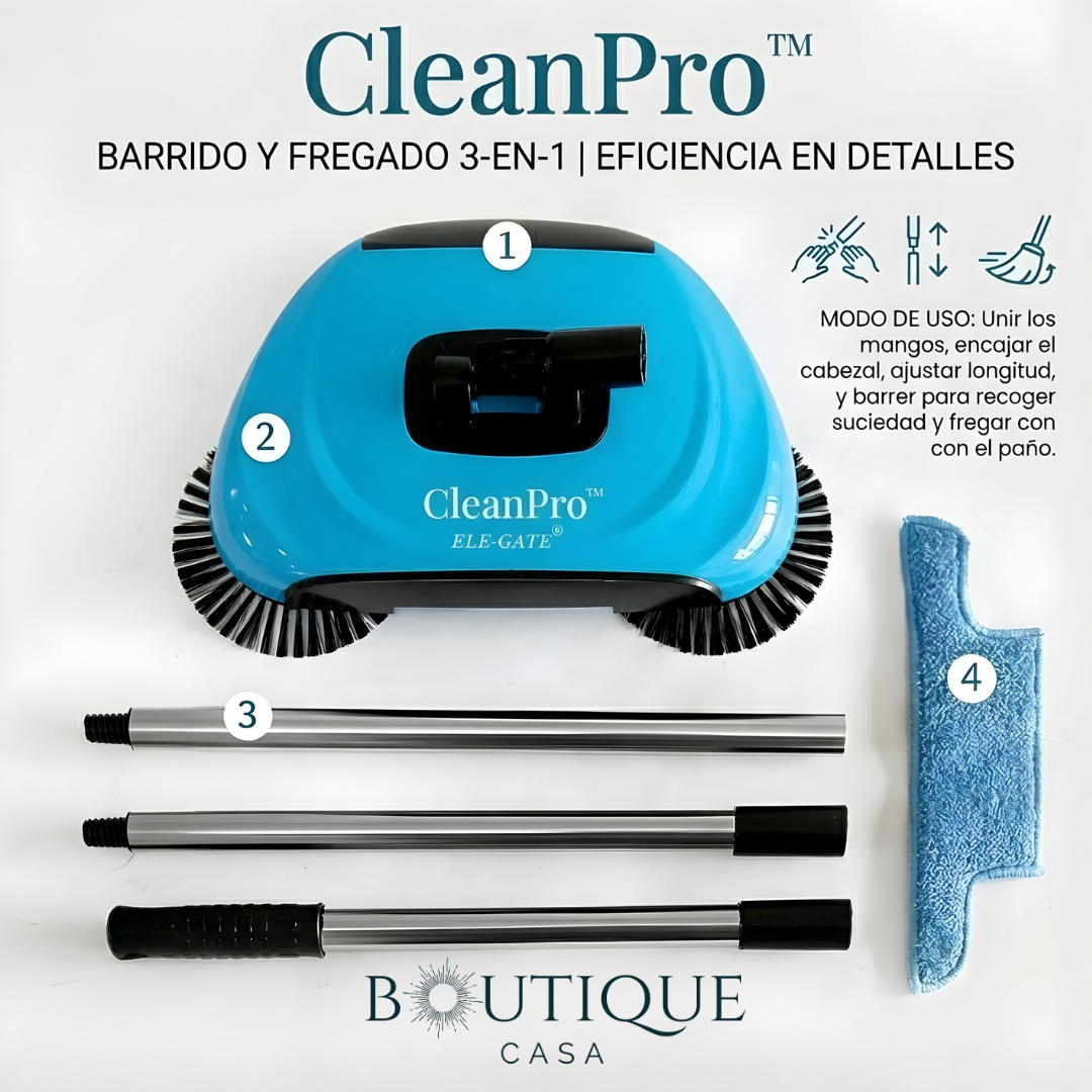Escoba Barredora 3 en 1  | CleanPro™