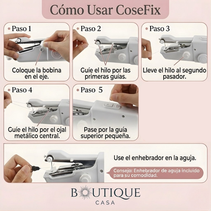 Máquina de Coser Portátil | CoseFix™