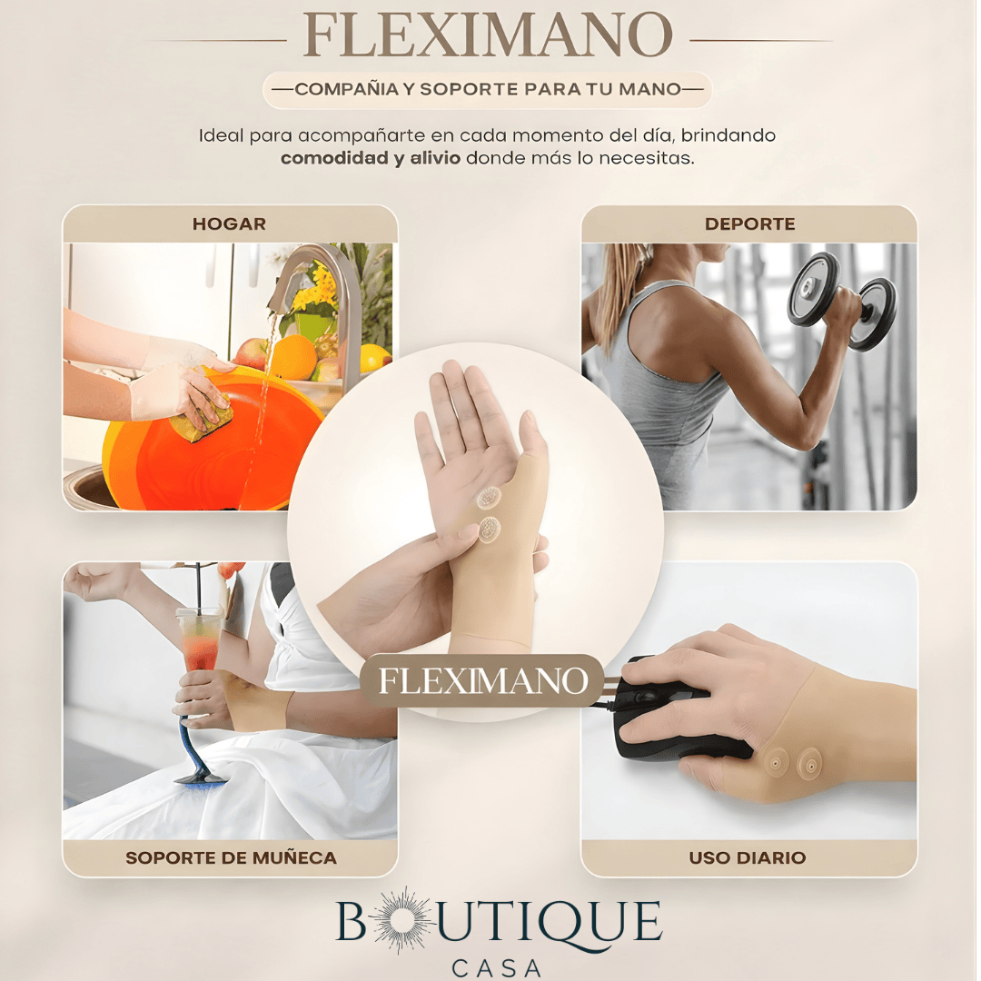 Muñequera con Soporte Magnético | FlexiMano™