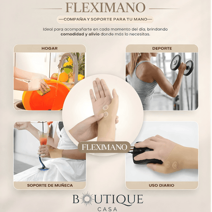 Muñequera con Soporte Magnético | FlexiMano™