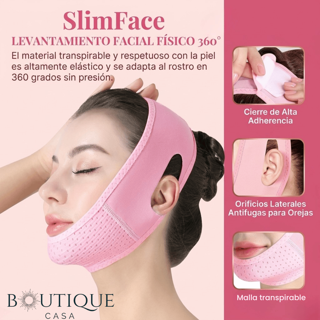 Faja Reductora Facial | SlimFace™