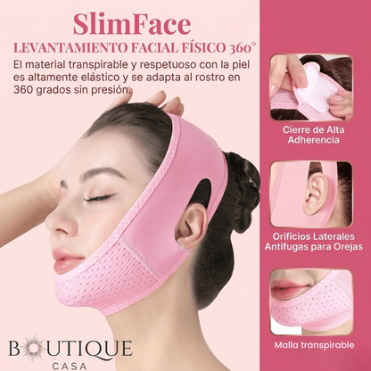 Faja Reductora Facial | SlimFace™