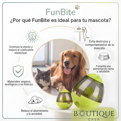 Pelota Interactiva para Perros | FunBite™