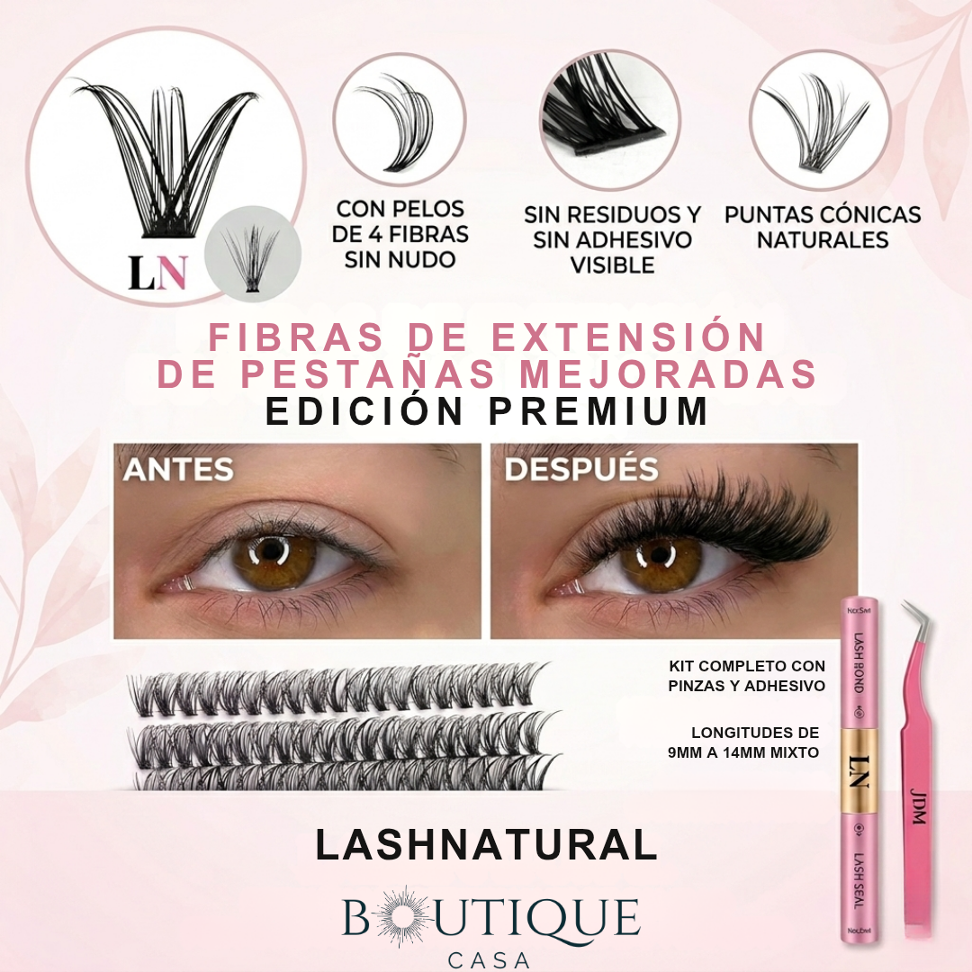 Kit de Extensiones para Pestañas | LashNatural™