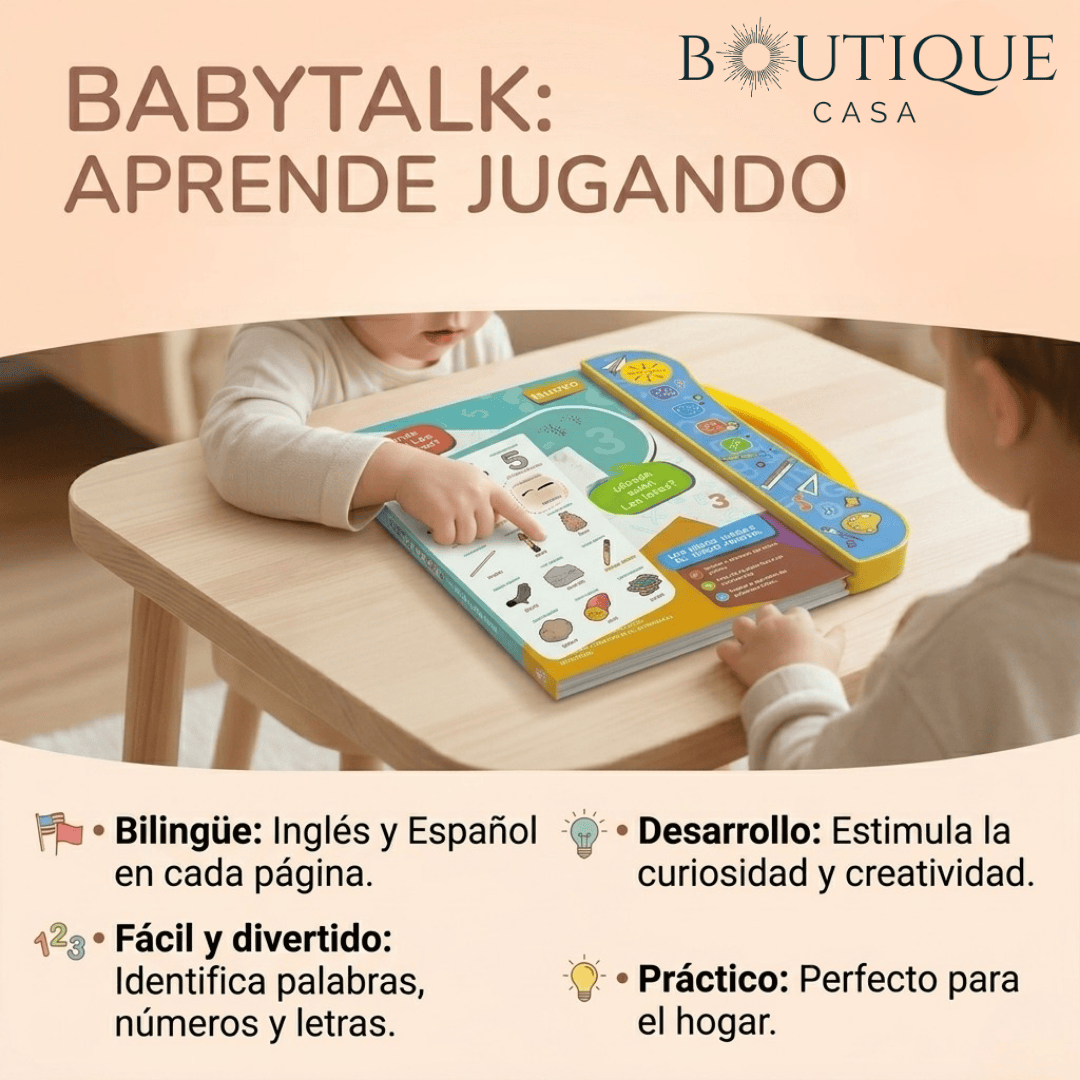 Libro Bilingüe para Niños | BabyTalk™