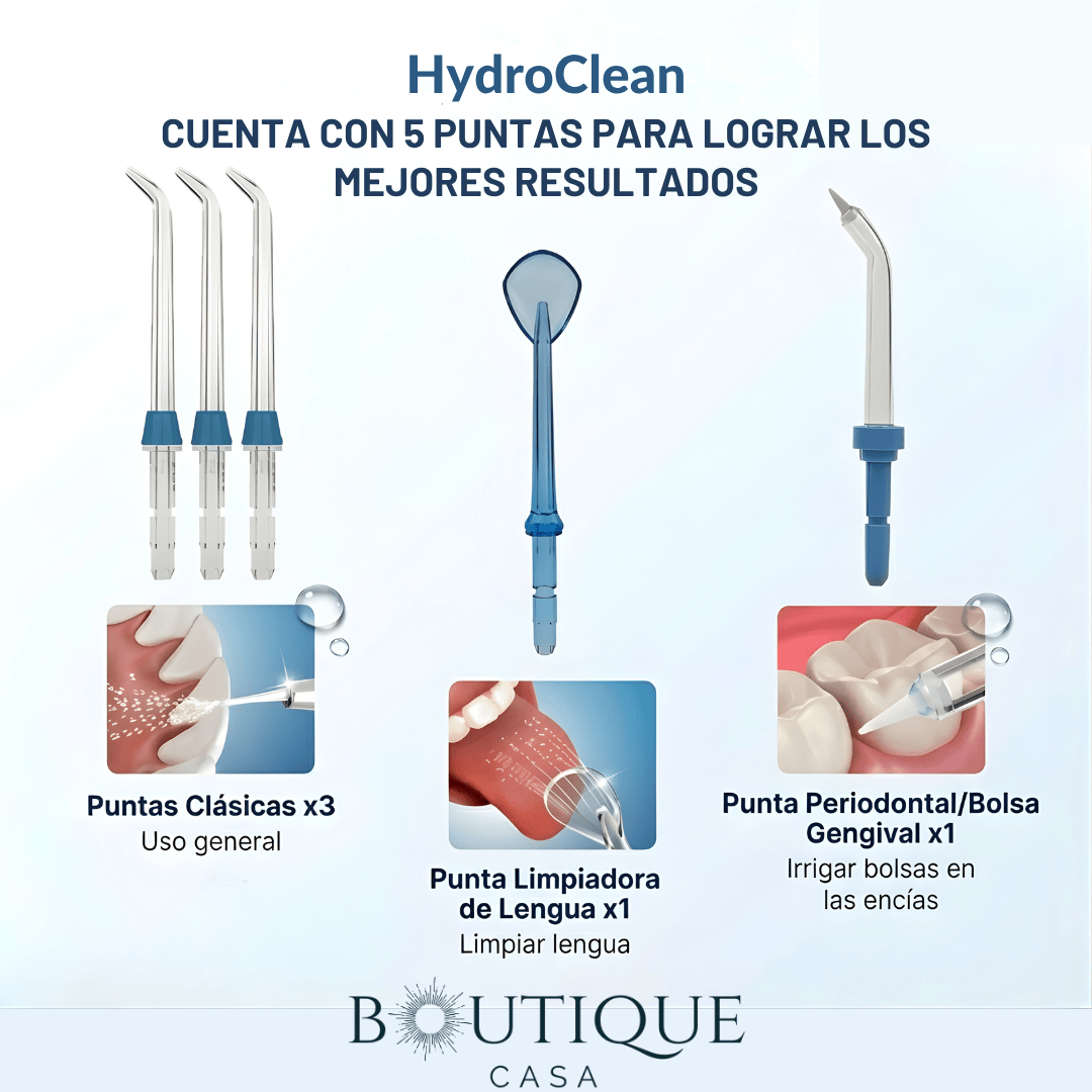 Irrigador Bucal Familiar 800 ml | HydroClean™