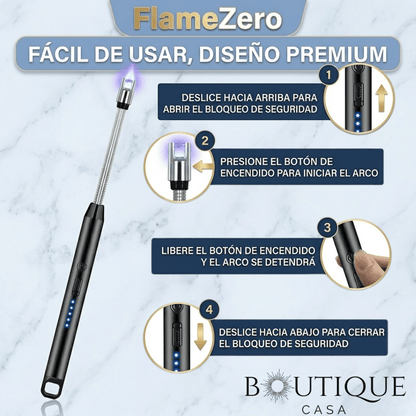 Encendedor Eléctrico Recargable | FlameZero™
