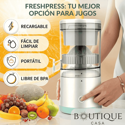 Exprimidor de Frutas Portátil | FreshPress™