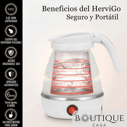 Hervidor Eléctrico Plegable de 600cc | HerviGo™