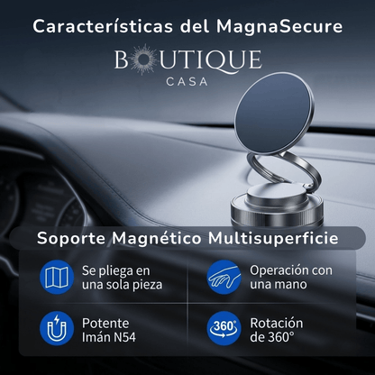 Soporte Magnético Multisuperficie | MagnaSecure™
