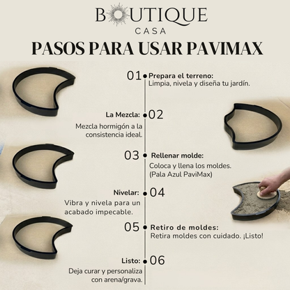 Molde de Pavimento + Kit Jardinero | PaviMax™