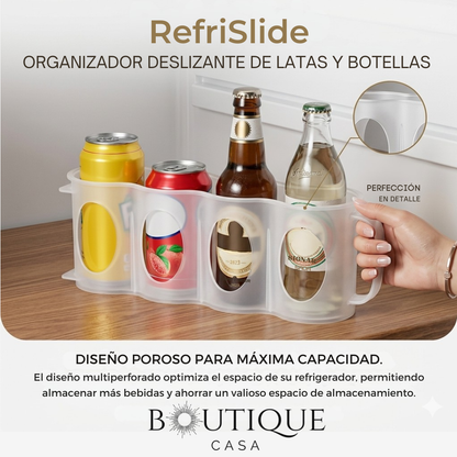 Organizador Deslizante para Latas | RefriSlide™