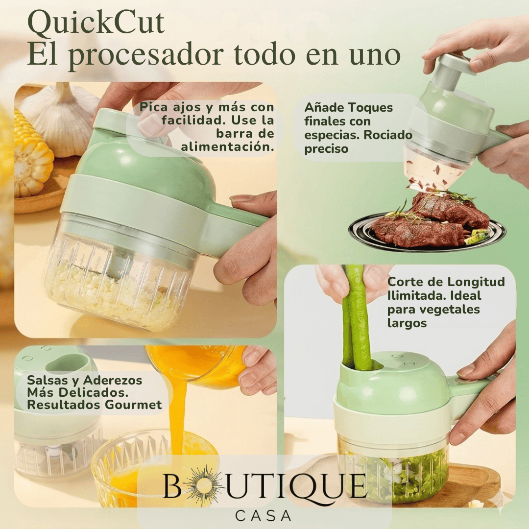 Picador Eléctrico Portátil | QuickCut™