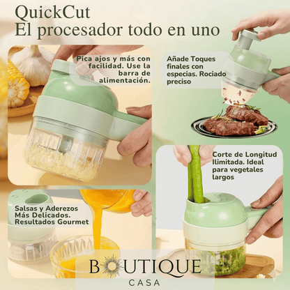 Picador Eléctrico Portátil | QuickCut™