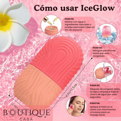 Rodillo Facial de Silicona | IceGlow™