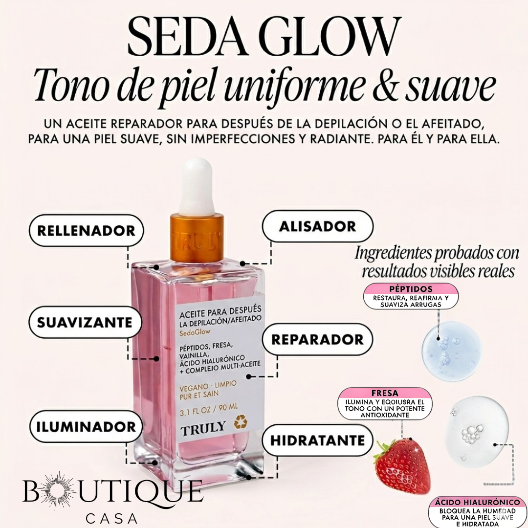Aceite Hidratante Multi-Beneficio | SedaGlow™
