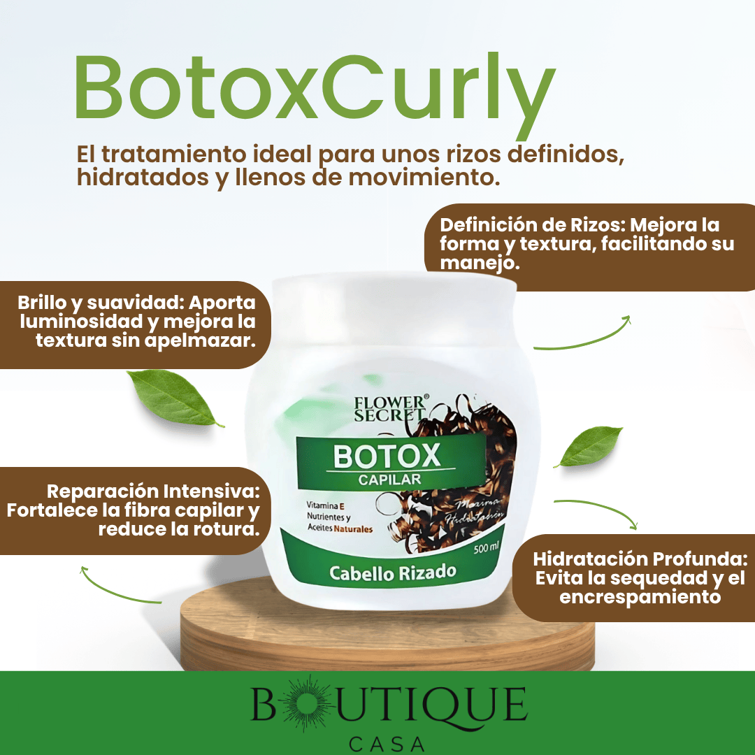 Tratamiento Capilar para Rizos | BotoxCurly™