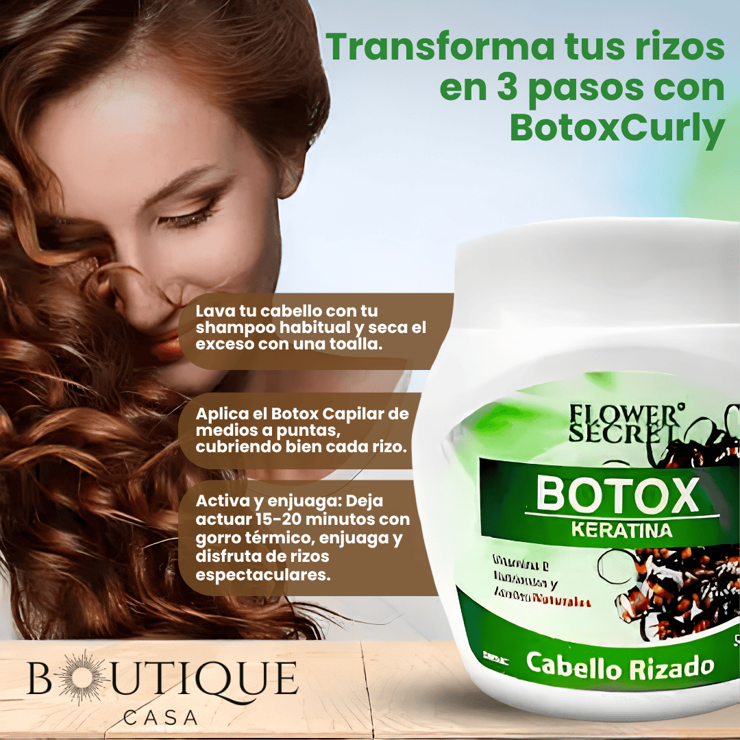 Tratamiento Capilar para Rizos | BotoxCurly™