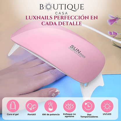 Mini Lámpara UV/LED Portátil | LuxNails™