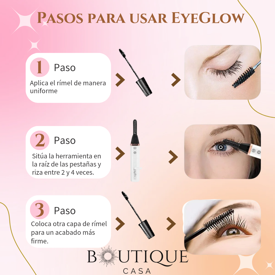 Rizador de Pestañas Térmico | EyeGlow™