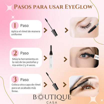 Rizador de Pestañas Térmico | EyeGlow™