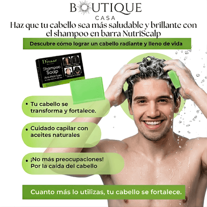Shampoo Anti-Caida con Jengibre | NutriScalp™