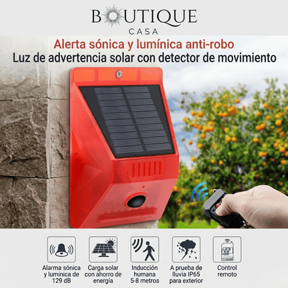 Alarma Solar Inalámbrica | SunAlert™