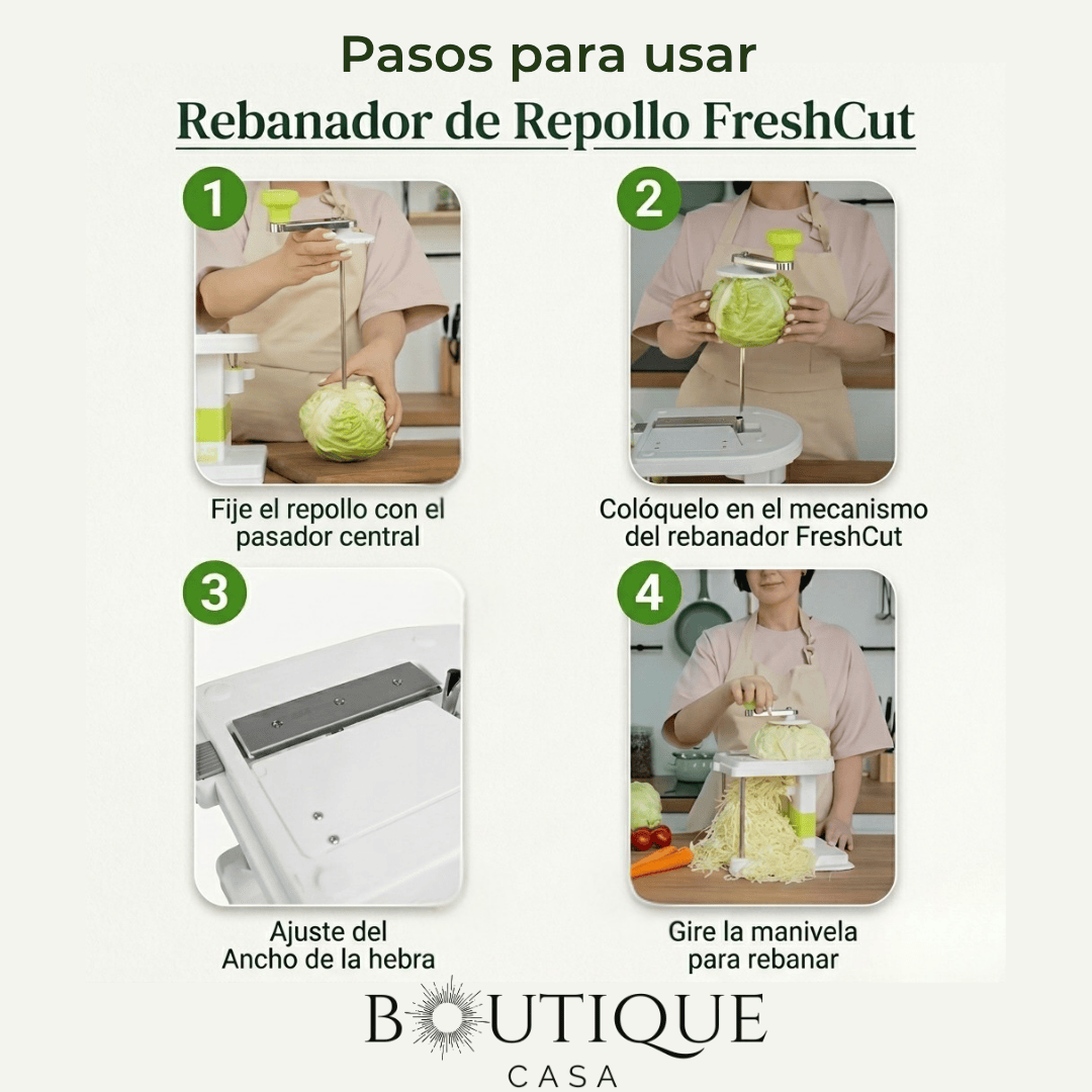 Rebanador de Repollo y Verduras | FreshCut™